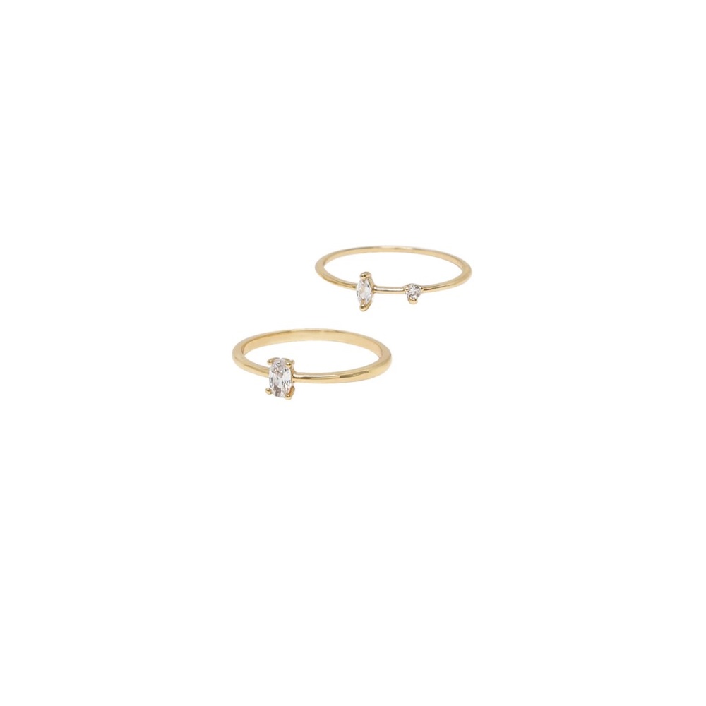 Ettika Stackable Crystal Ring - image 1